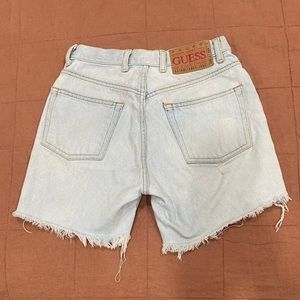 Guess cutoff denim shorts